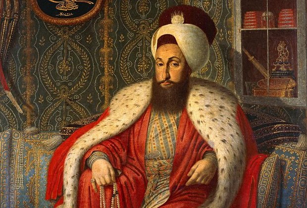 Константин Капыдаглы. «Султан Селим III во время аудиенции»