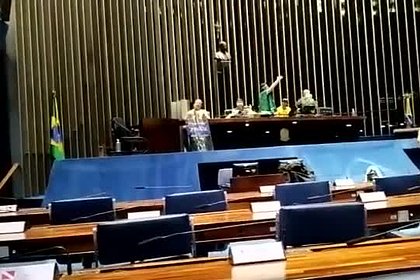Захват здания конгресса Бразилии сторонниками Болсонару попал на видео