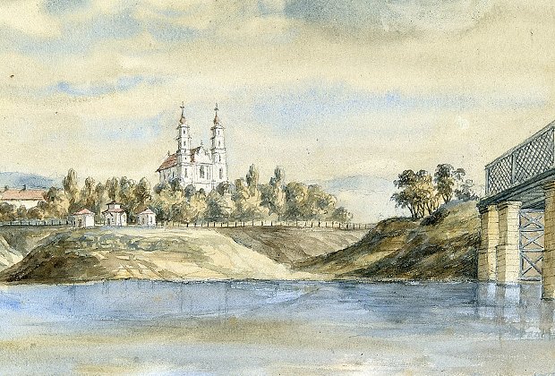 Динабург (ныне Даугавпилс, Латвия) в 1875 году — родной город Соломона Михоэлса