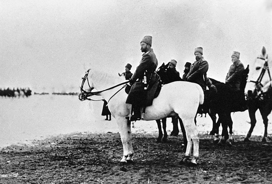 Николай II на Западном фронте Первой мировой войны 