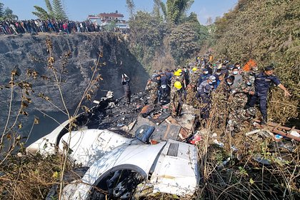 Появился список погибших при крушении пассажирского самолета в Непале россиян