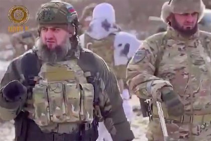 Кадыров показал подготовку чеченских военных к боям