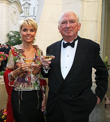 Жан-Поль и Кристина Краг на светском рауте в Вене, 2004 год