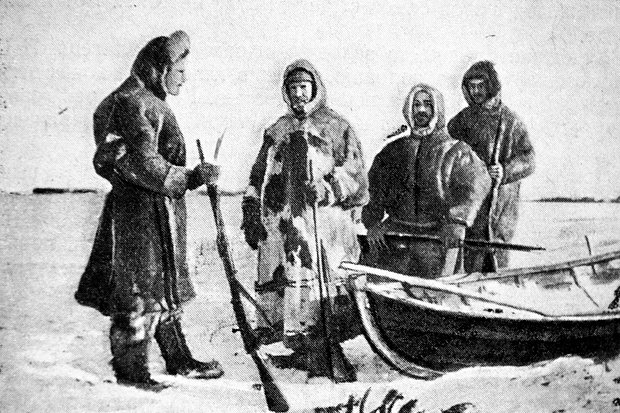 Участники экспедиции Георгия Седова. Фото сделано в 1912-1914 годах. Фото: Hum Images / Legion-media