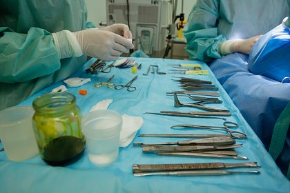 В центре Склифосовского на операционном столе загорелась пациентка