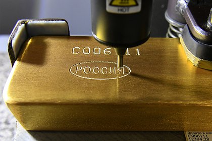 Россия резко увеличила поставки золота в одну страну