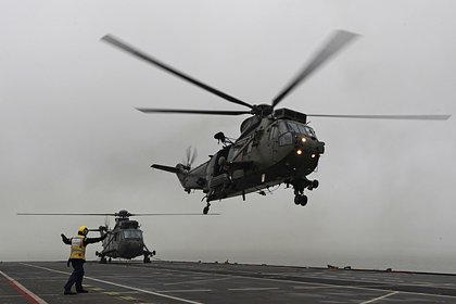 Украина получила британский вертолет Sea King