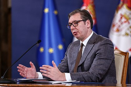 Вучич заявил о нахождении Европы «де-факто в состоянии войны»