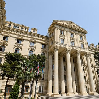 Здание МИД Азербайджана в Баку