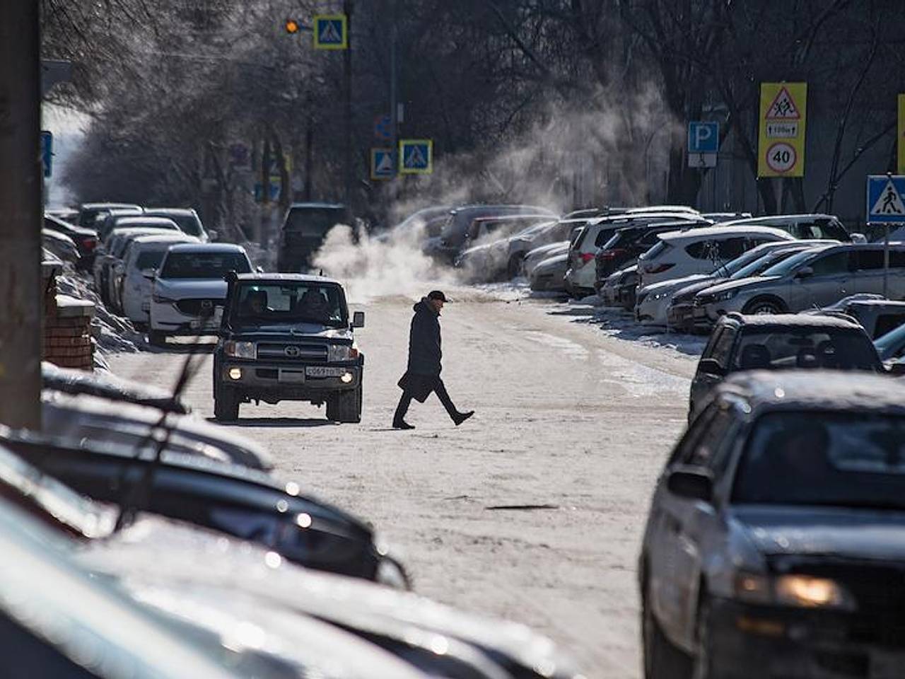 Попал под машину