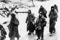 Немецкие солдаты на пути в плен,  Сталинград, 1943 год 