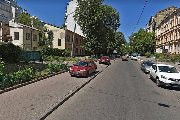 Улица Ивана Франко в Киеве