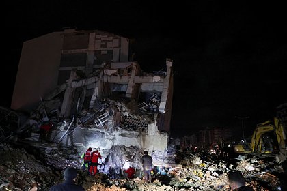 Подсчитано число рухнувших после землетрясения зданий в Турции