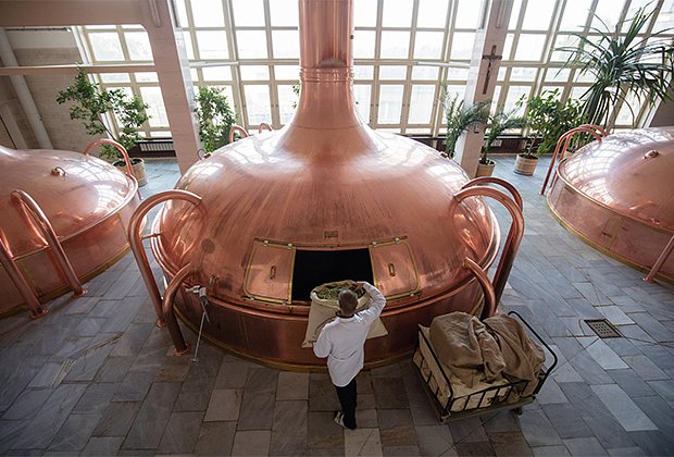 Пивоваренный завод в Чехии