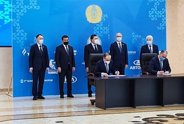 Подписание соглашения между «АвтоВАЗом» и ГК «Аллюр», 26 марта 2021 года
