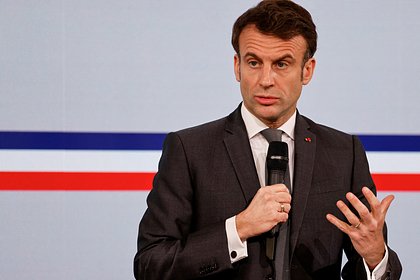 Во Франции раскритиковали Макрона за слова о разгроме России