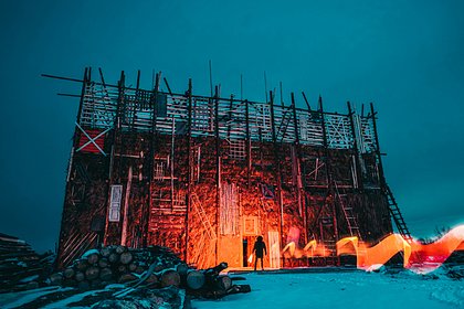 В Никола-Ленивце в день празднования Масленицы сожгут 19-метровый арт-объект