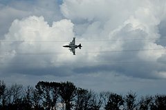 Украинский Су-25 сбили в небе над Херсоном