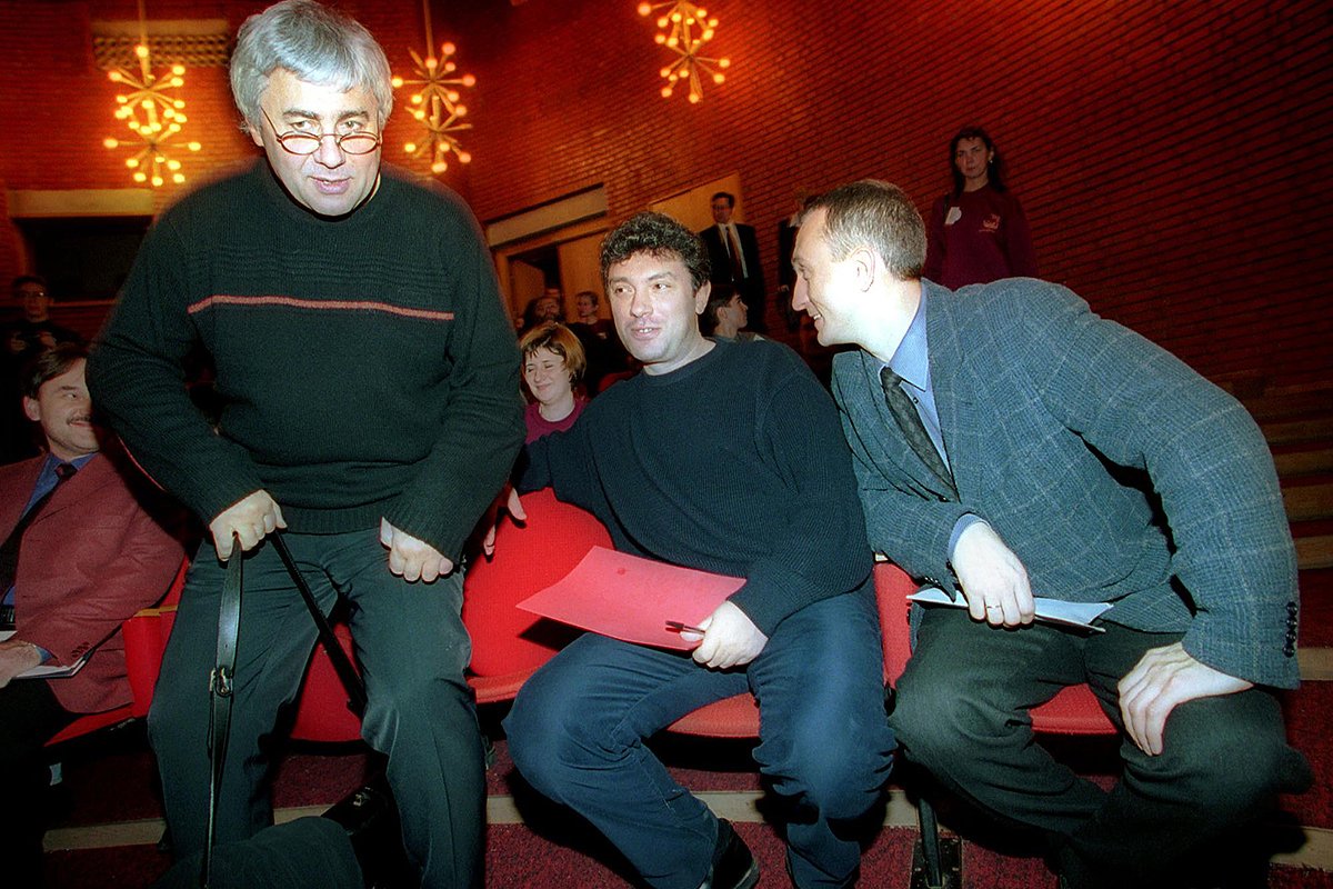 Павловский и Борис Немцов на политфоруме TERRA POLITICAE