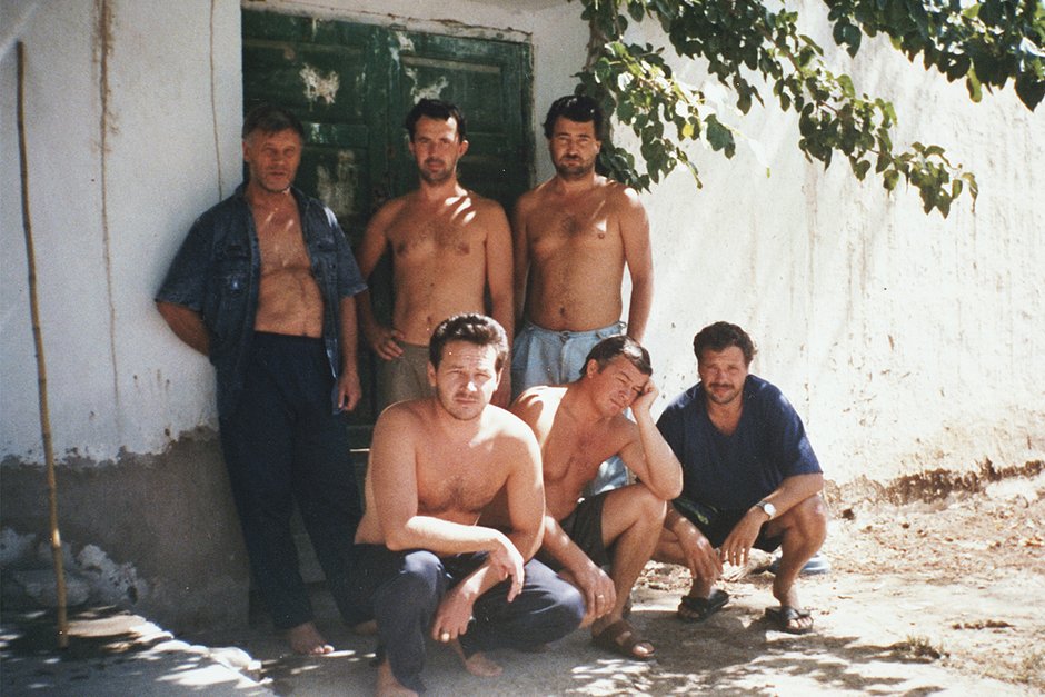 Экипаж ИЛ-76, захваченный талибами. 17 ноября 1995 года, Кандагар (Афганистан)