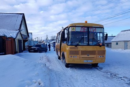 В российском регионе школьный автобус насмерть сбил четырехлетнего ребенка