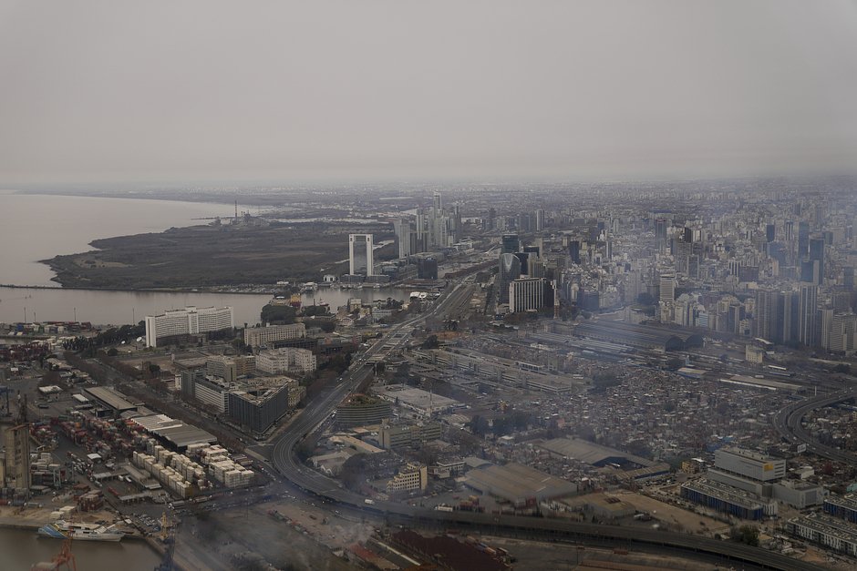 Вид на Буэнос-Айрес, 9 июля 2022 года