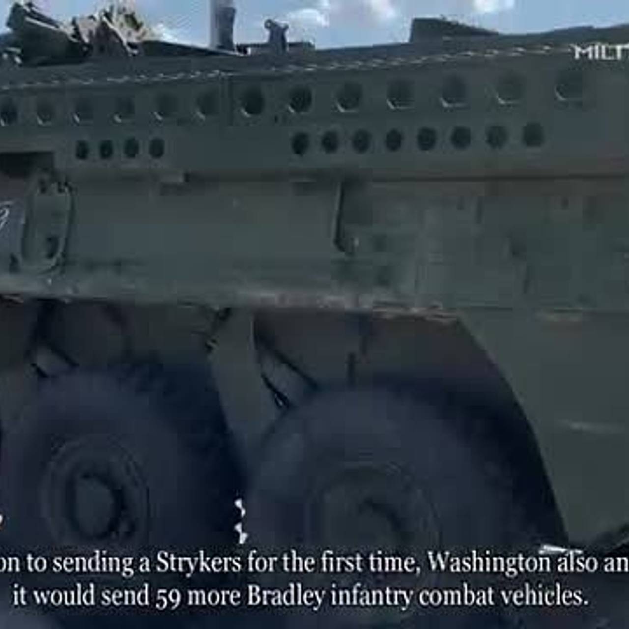 Поставленные США Украине бронемашины Stryker прибыли в Германию: Политика:  Мир: Lenta.ru