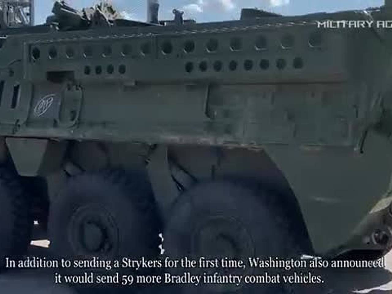 Поставленные США Украине бронемашины Stryker прибыли в Германию: Политика:  Мир: Lenta.ru