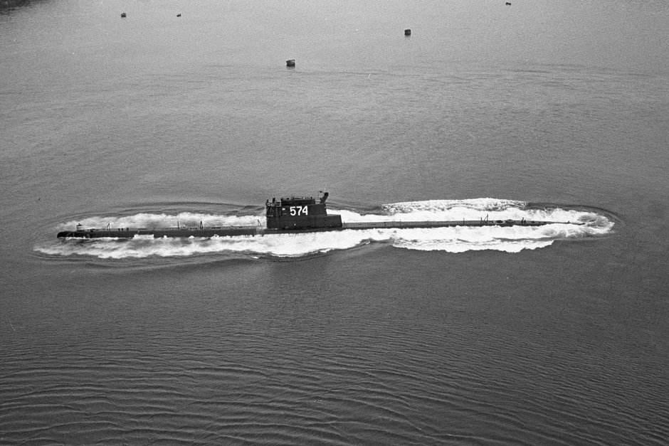 Подводная лодка К-129 (бортовой номер 574), проект 629А