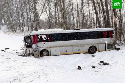 Смертельное ДТП с фурой и автобусом произошло на российской трассе