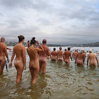 Чемпионат мира по плаванию среди нудистов выиграла Германия (Фото)