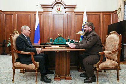 Кадыров отчитался о встрече с Путиным