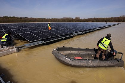 Плавающие солнечные панели назвали спасением для мировой энергетики