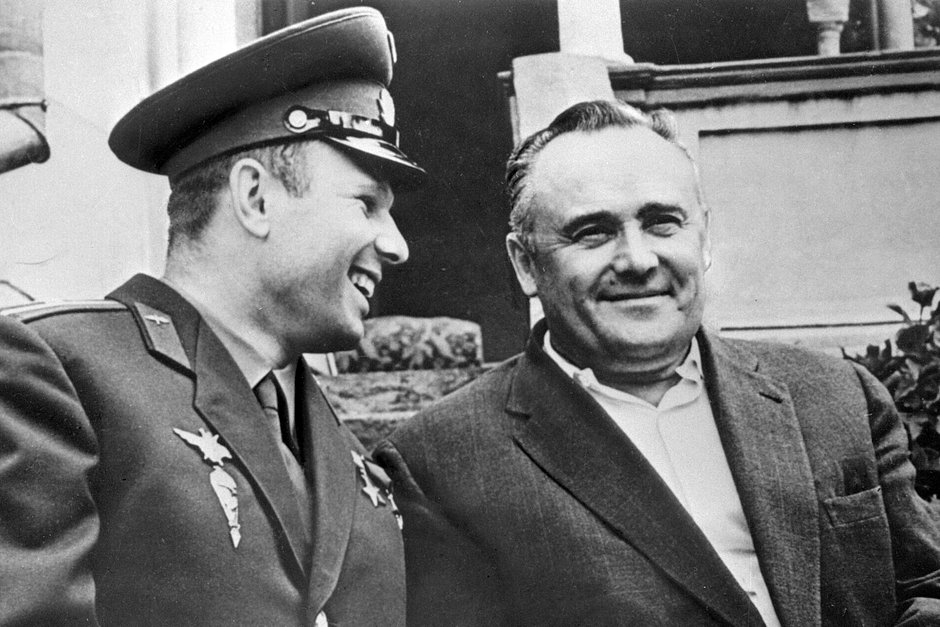 Юрий Гагарин в гостях у Сергея Королева на даче «Явейная» в Сочи