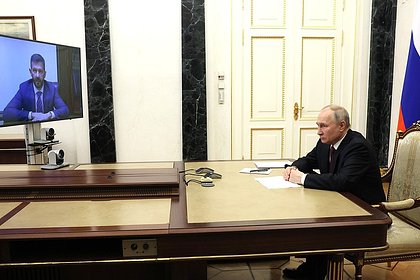 Путин провел встречу с новым главой Чукотки