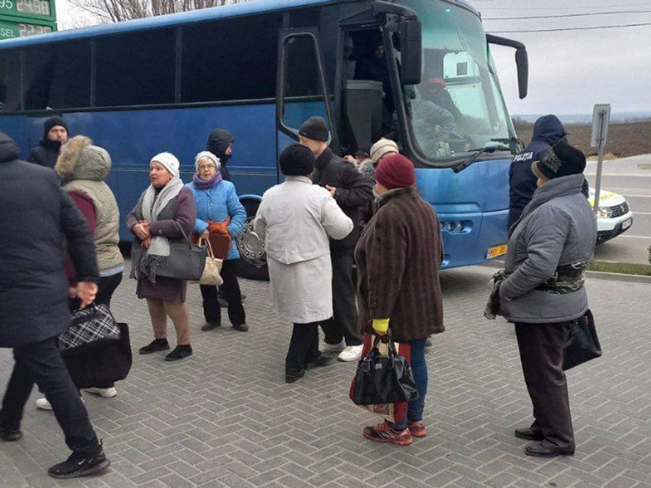 В Молдавии заявили о блокировании полицией автобусов с протестующими:  Молдавия: Бывший СССР: Lenta.ru