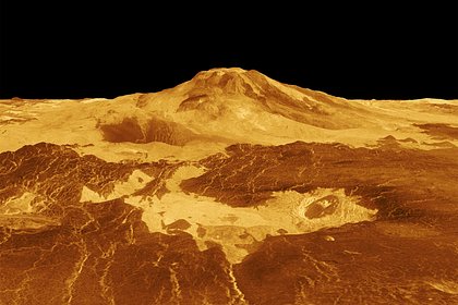 На Венере обнаружили действующий вулкан