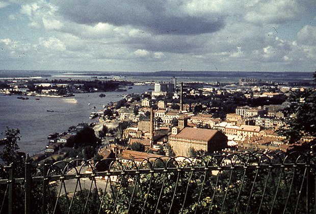 Киевский район Подол. 1955 год. Фото: Thomas Taylor Hammond / Wikimedia