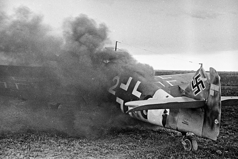 Май 1943 года. Еще один немецкий летчик нашел свою смерть в России