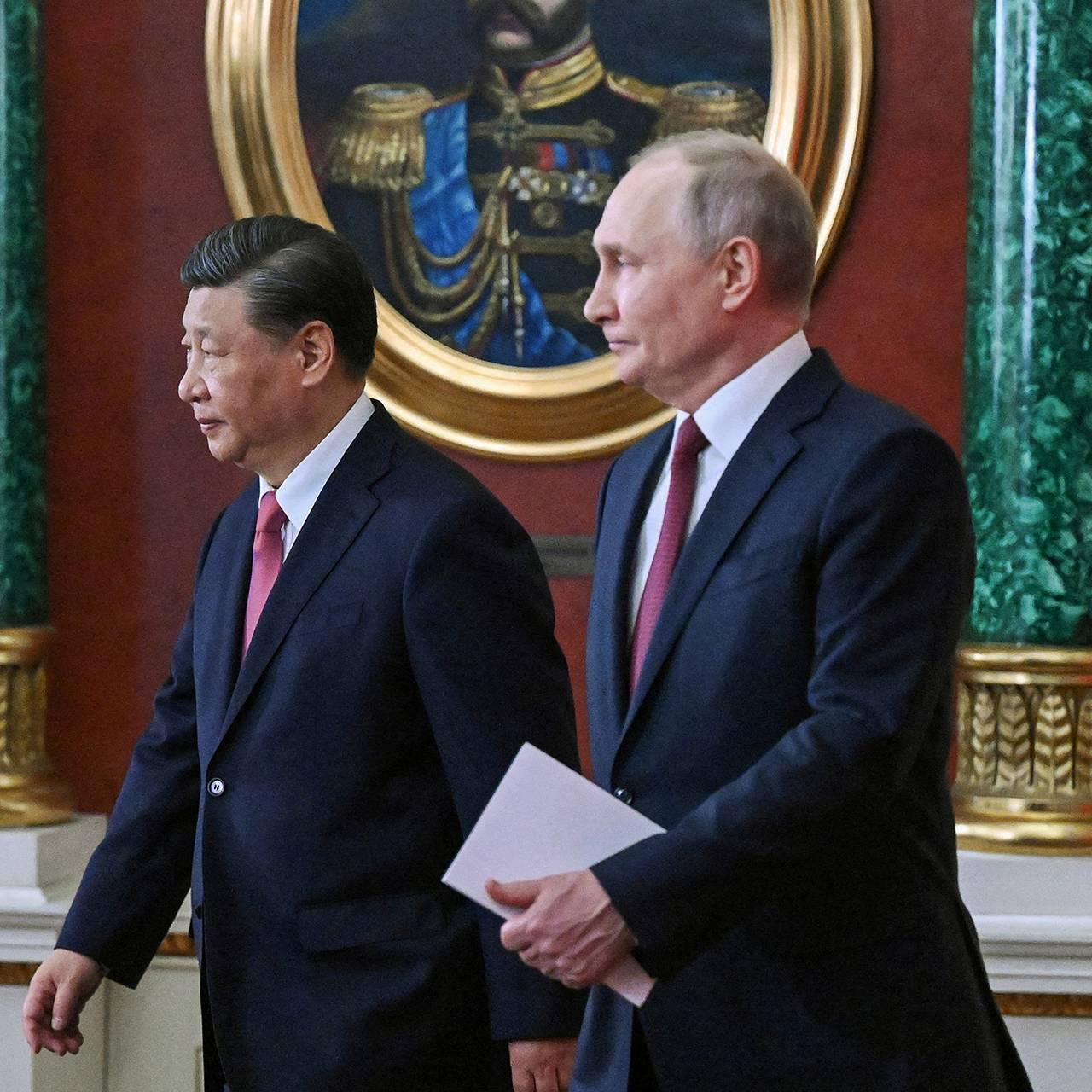 путин с китаем