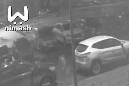 Россиянин протаранил шесть припаркованных машин, скрылся и попал на видео