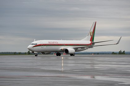 Самолет Лукашенко попал под санкции США