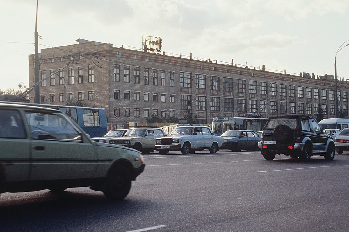 Здание центрального офиса «МММ» на Варшавском шоссе 