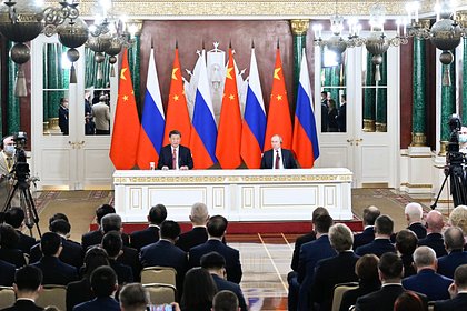 Путин сравнил зависимость России и Европы от Китая