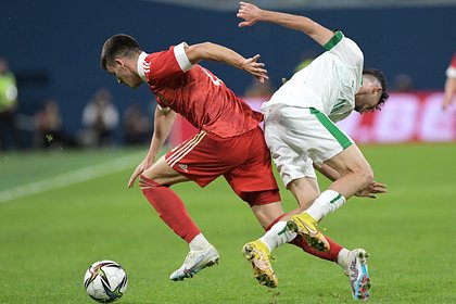 Сборная России по футболу одержала победу над Ираком в товарищеском матче