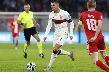 Дубль Роналду помог Португалии победить Люксембург в матче квалификации ЧЕ-2024