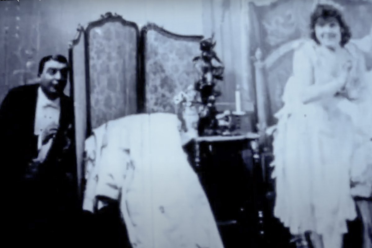 Фильм 1896 года «Мария отходит ко сну»