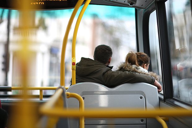 Секс в общественном транспорте, случай.