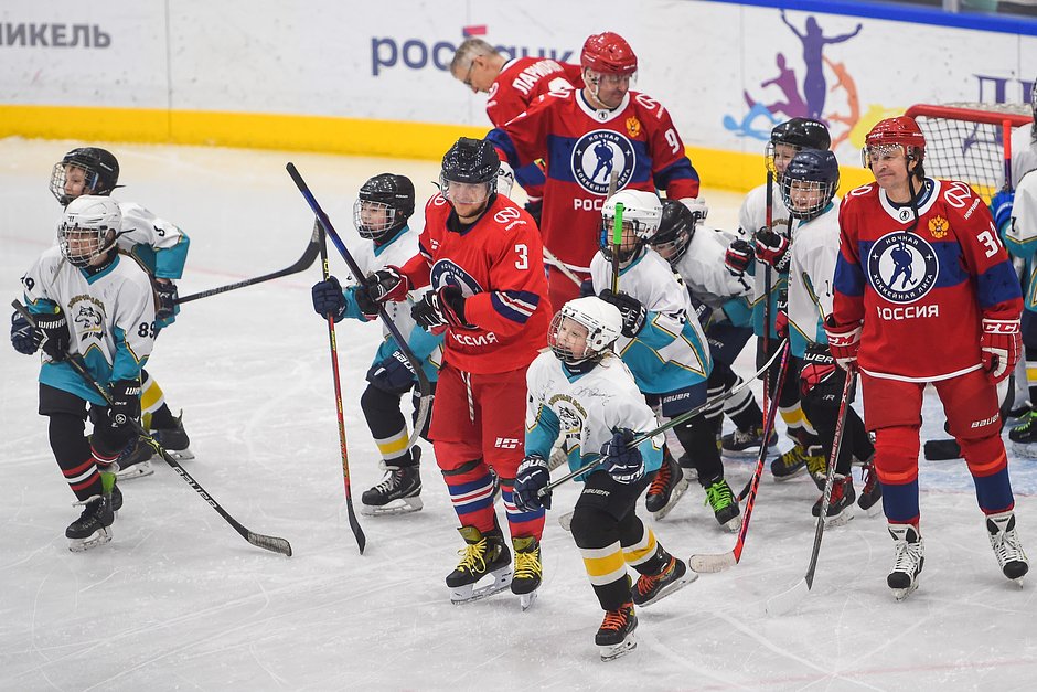 Детский хоккейный турнир в Норильске