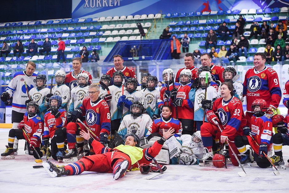 Детский хоккейный турнир в Норильске